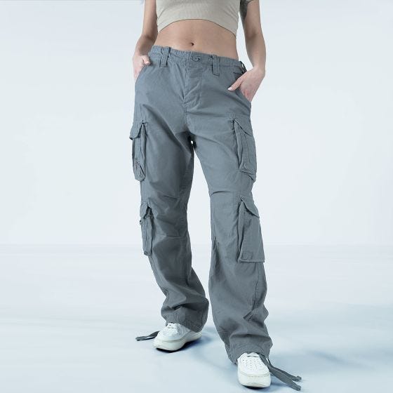Pantalones Surplus Airborne Vintage Para mujer - Gris