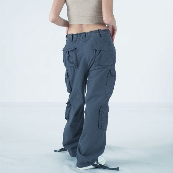 Pantalones Surplus Airborne Vintage Para mujer - Navy