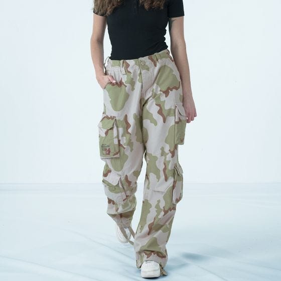 Pantalones Surplus Airborne Vintage Para mujer - Desert 3 Colores