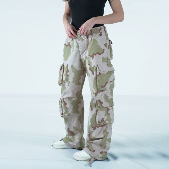 Pantalones Surplus Airborne Vintage Para mujer - Desert 3 Colores