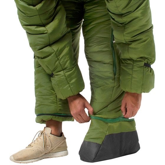 Traje de saco de dormir Selk'bag Original 6G - Green Pasture