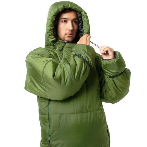 Traje de saco de dormir Selk'bag Original 6G - Green Pasture