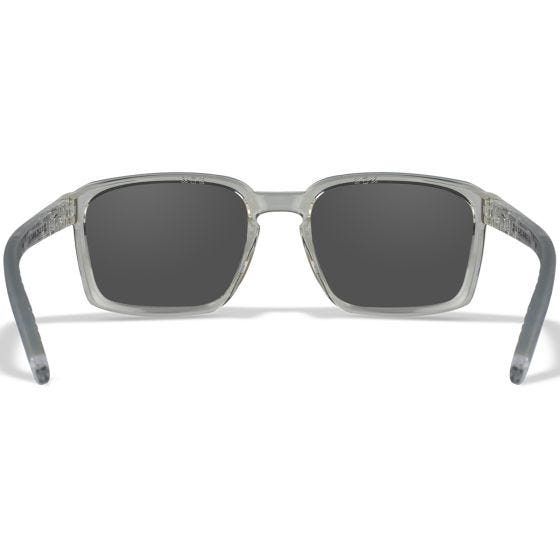 Gafas Wiley X WX Alfa - Captivate Polarized Blue Mirror Lenses / Gloss Clear Crystal Frame