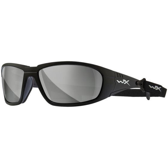 Gafas Wiley X WX Boss - Silver Flash Lens / Matte Black Frame