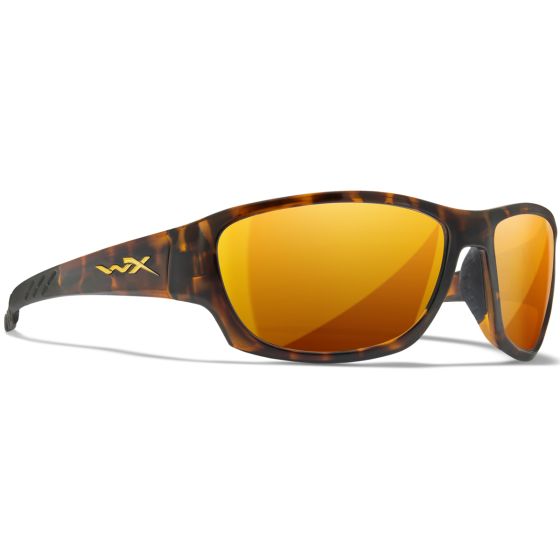 Gafas Wiley X WX Climb - Captivate Polarized Bronze Mirror Lenses / Gloss Tortoise Frame