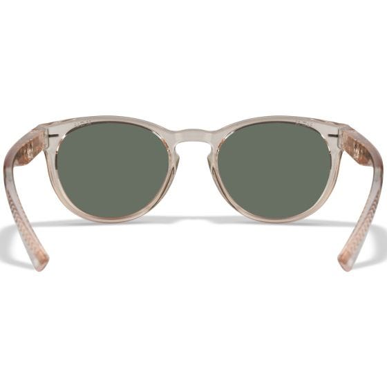 Gafas Wiley X WX Covert - Captivate Polarized Rose Gold Lenses / Gloss Crystal Blush Frame