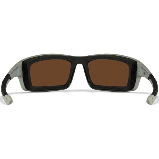 Gafas Wiley X WX Grid - Captivate Polarized Green Mirror Lenses / Matte Cool Grey Frame