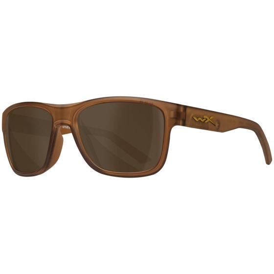 Gafas Wiley X WX Ovation - Brown Lenses / Matte Rootbeer Frame
