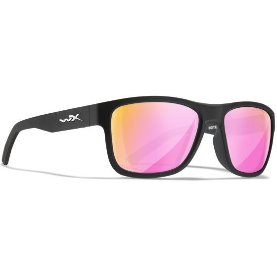 Gafas Wiley X WX Ovation - Captivate Polarized Rose Gold Mirror Lenses / Matte Black Frame