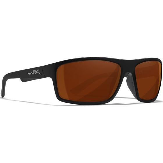 Gafas Wiley X WX Peak - Captivate Polarized Copper Lenses / Matte Black Frame