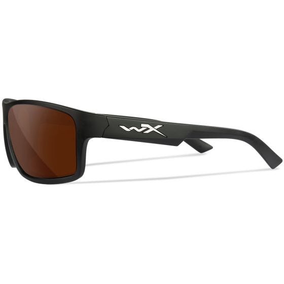 Gafas Wiley X WX Peak - Captivate Polarized Copper Lenses / Matte Black Frame
