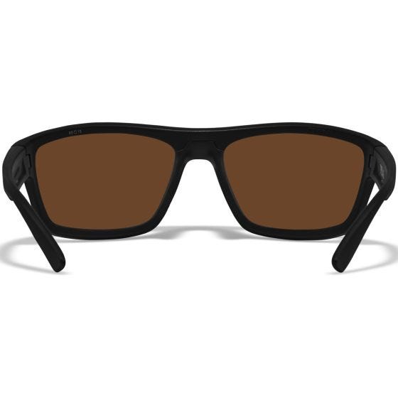 Gafas Wiley X WX Peak - Captivate Polarized Copper Lenses / Matte Black Frame