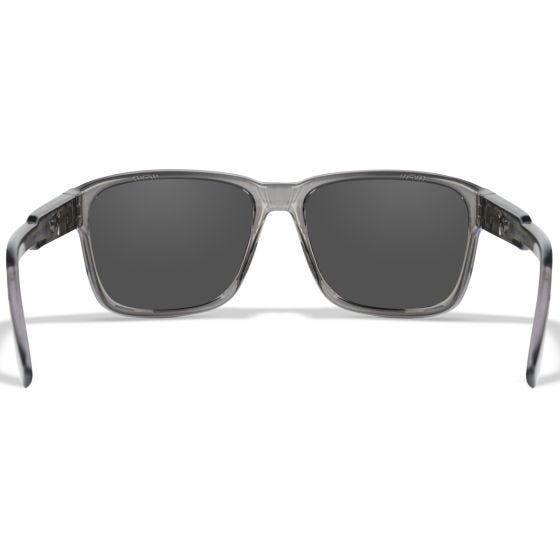 Gafas Wiley X WX Trek - Captivate Polarized Blue Mirror Lenses / Gloss Crystal Dark Grey Frame