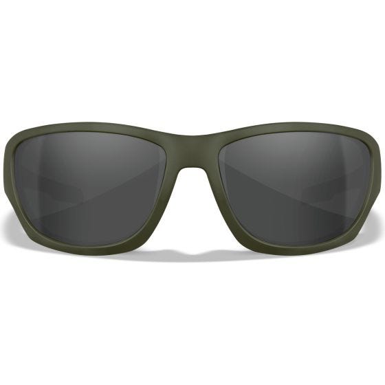 Gafas Wiley X WX Climb - con lentes gris / y montura en Verde aceituna