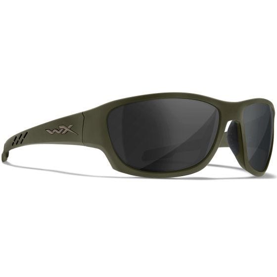 Gafas Wiley X WX Climb - con lentes gris / y montura en Verde aceituna