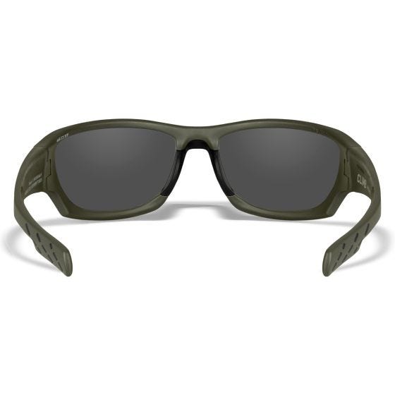 Gafas Wiley X WX Climb - con lentes gris / y montura en Verde aceituna