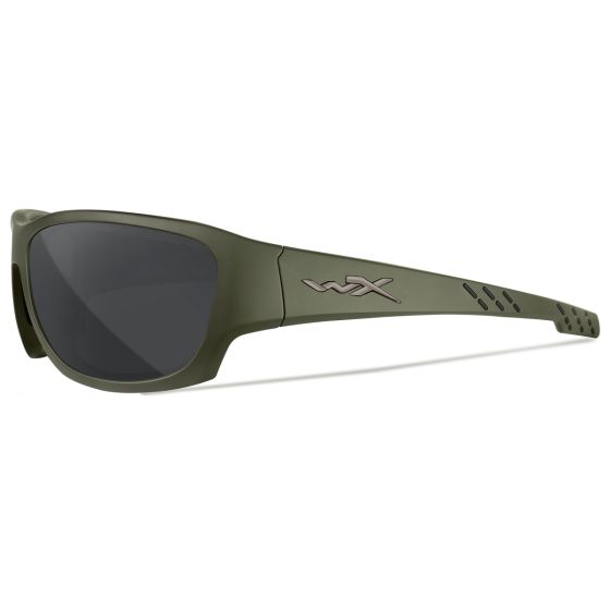 Gafas Wiley X WX Climb - con lentes gris / y montura en Verde aceituna