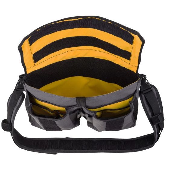 Bolsa bandolera Wisport Claymore - Grafito