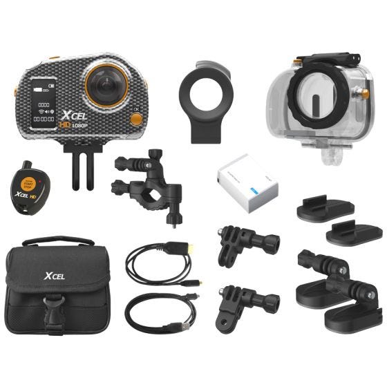Camera Xcel HD Sport Edition en Carbon
