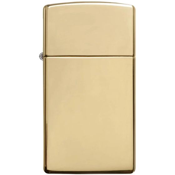 Mechero fino de latón muy pulido Zippo