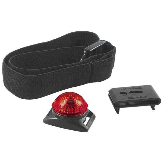 Luz LED para running Adventure Lights Guardian en rojo