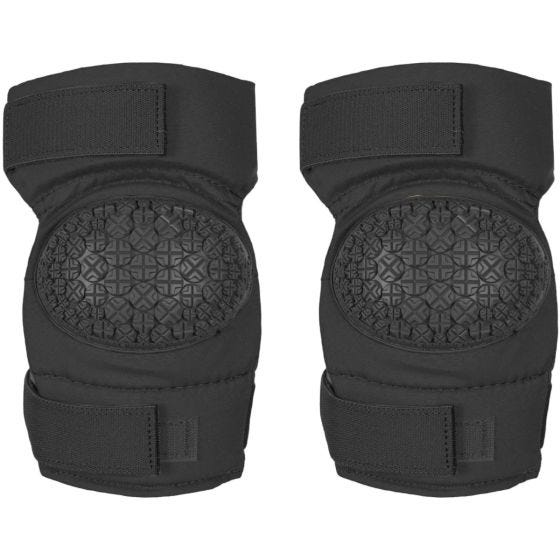 Coderas Alta Industries AltaCONTOUR 360 con placas Vibram y cierres AltaGRIP en negro