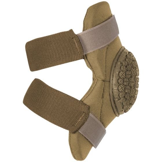Coderas Alta Industries AltaFLEX 360 con placas Vibram y cierres AltaGRIP en Coyote