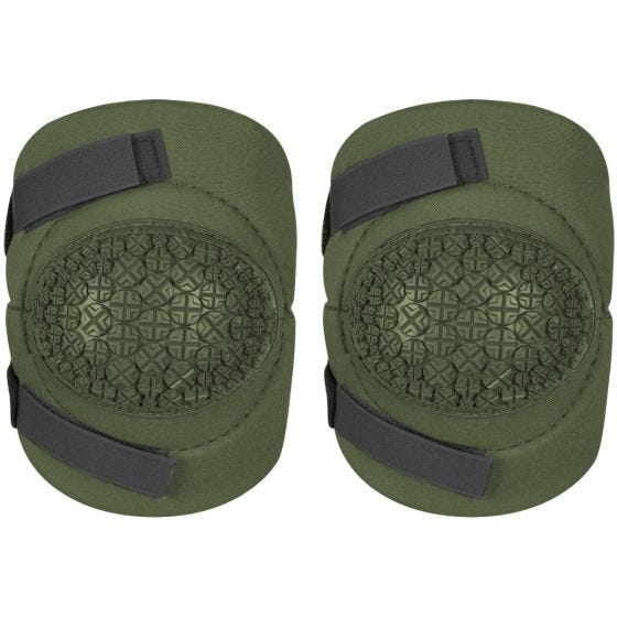 Coderas Alta Industries AltaFLEX 360 con placas Vibram y cierres AltaGRIP en Olive Green