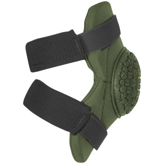 Coderas Alta Industries AltaFLEX 360 con placas Vibram y cierres AltaGRIP en Olive Green