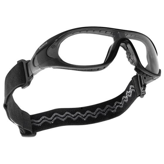 Gafas balísticas Bolle Raider lentes transparentes + ahumadas + amarillas / montura en negro