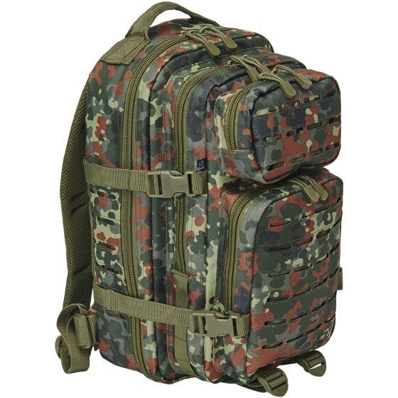 Mochila Brandit US Cooper Lasercut mediana en Flecktarn