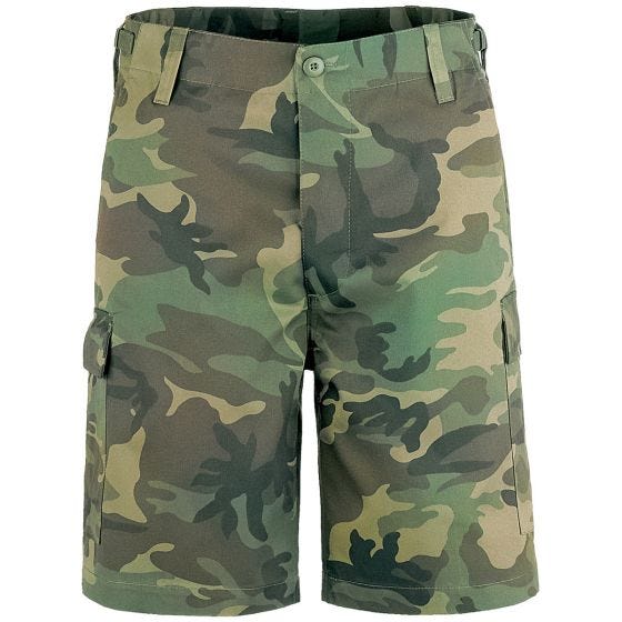 Pantalones cortos Brandit US Ranger en Woodland