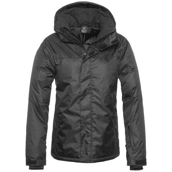 Chaqueta impermeable Brandit Discovery en negro