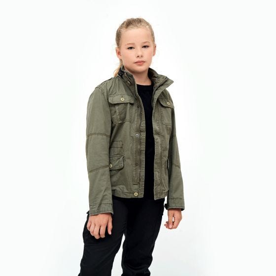 Chaqueta Brandit Niños Britannia - Oliva