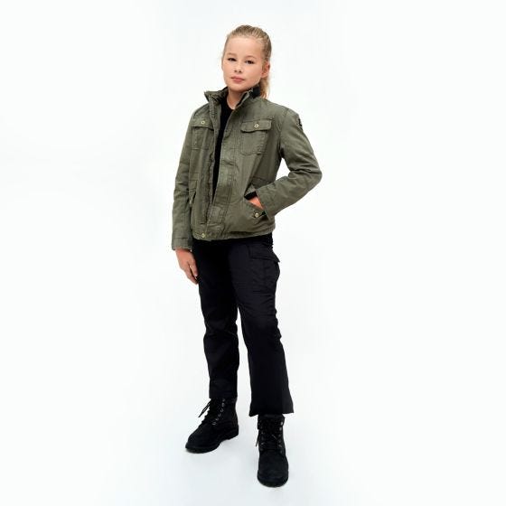 Chaqueta Brandit Niños Britannia - Oliva