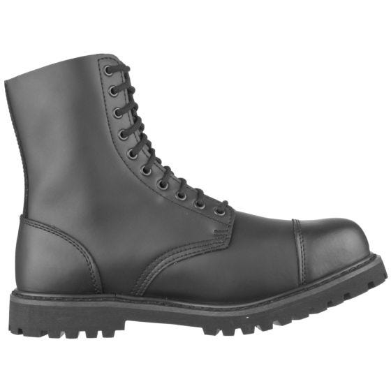 Botas Brandit Phantom de 10 ojales en negro