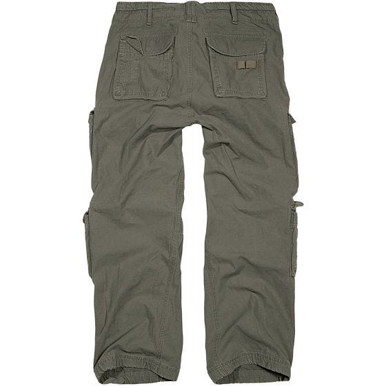 Pantalones Brandit Pure Vintage en verde oliva