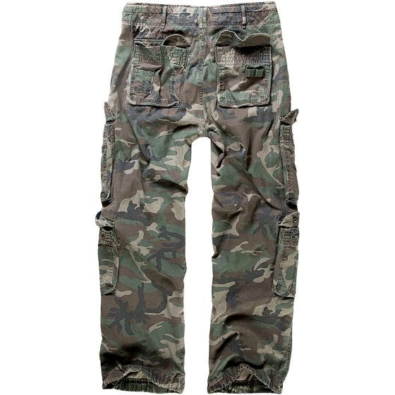 Pantalones Brandit Pure Vintage en Woodland