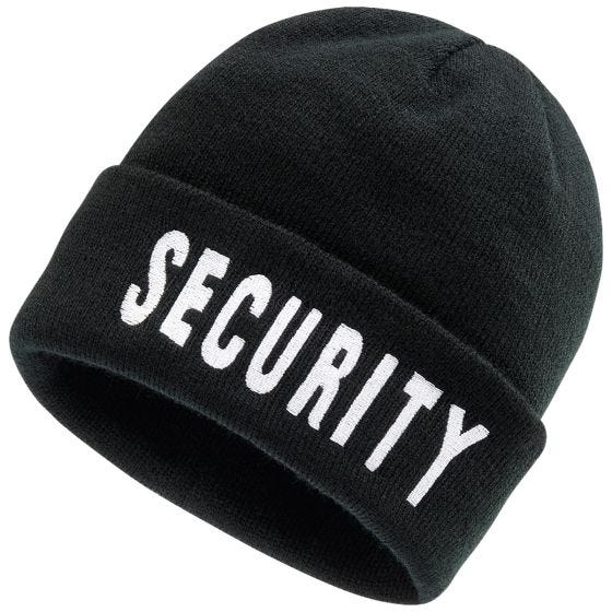 Gorro para fuerzas de seguridad Brandit - Negro