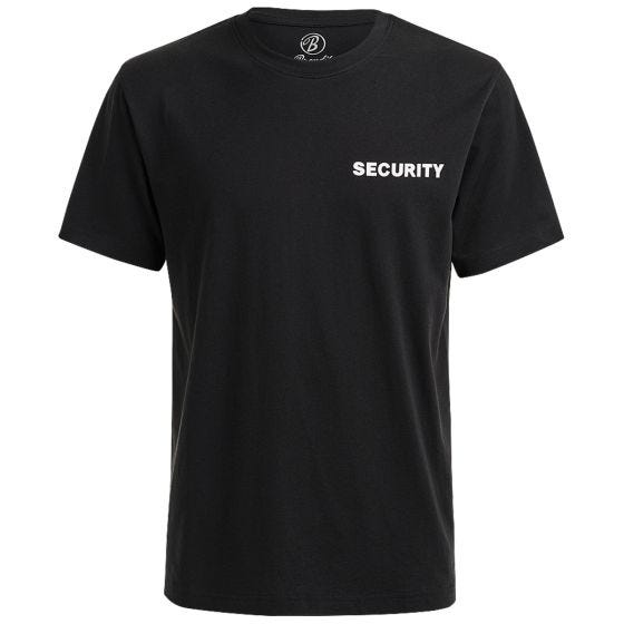 Camiseta Brandit Security en negro