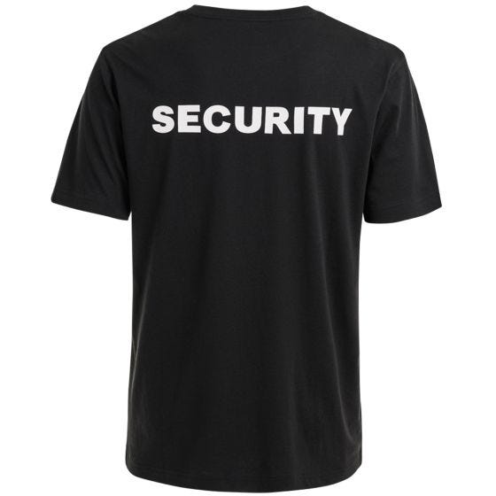 Camiseta Brandit Security en negro