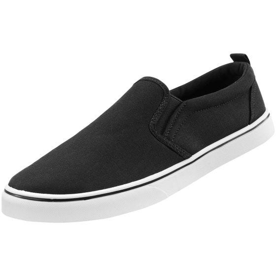 Zapatillas sin cordones Brandit Southampton en negro / blanco