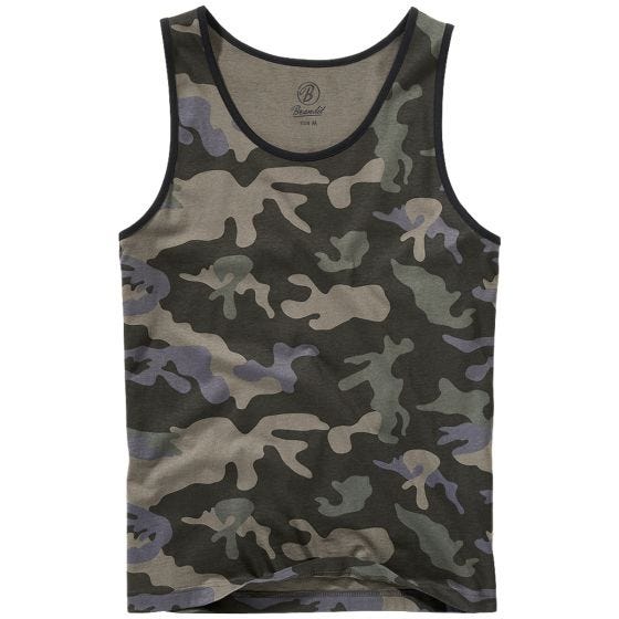 Camiseta de tirantes Brandit en Dark Camo