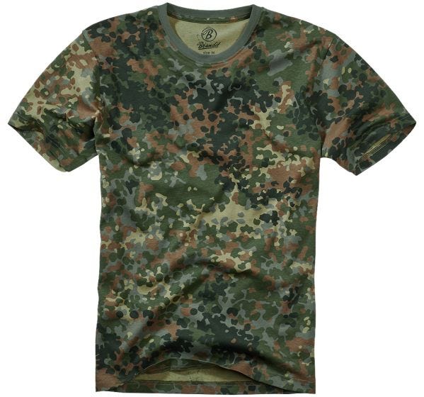 Camiseta Brandit en Flecktarn