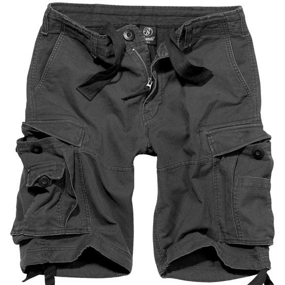 Pantalones cortos Brandit Vintage Classic en negro