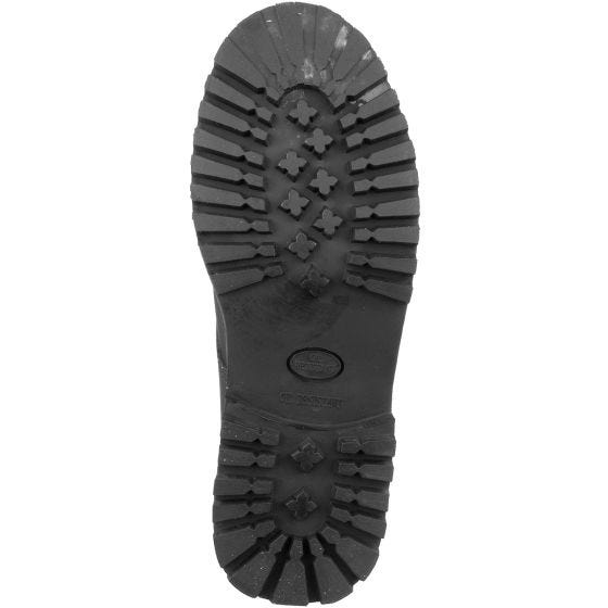 Botas militares Brandit Combat con pelo sintético en negro