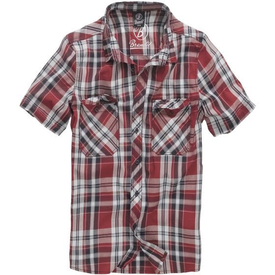 Camisa Brandit Roadstar en rojo
