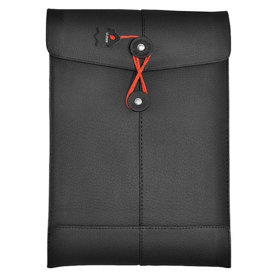 Funda Civilian Manila 11 para MacBook Air 11" / portátil de cuero en negro