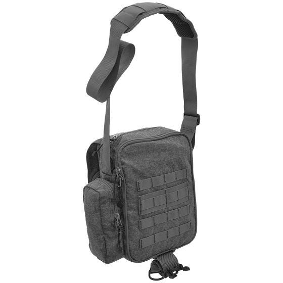 Bolsa bandolera Civilian Lab Grayman Kato para tableta y portátil en gris