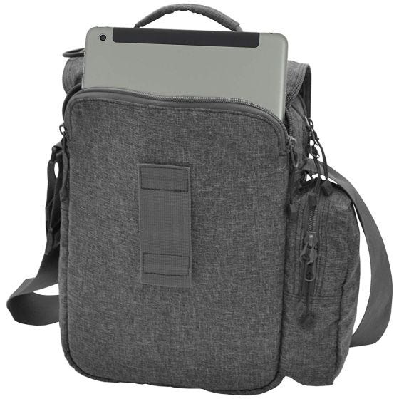 Bolsa bandolera Civilian Lab Grayman Kato para tableta y portátil en gris